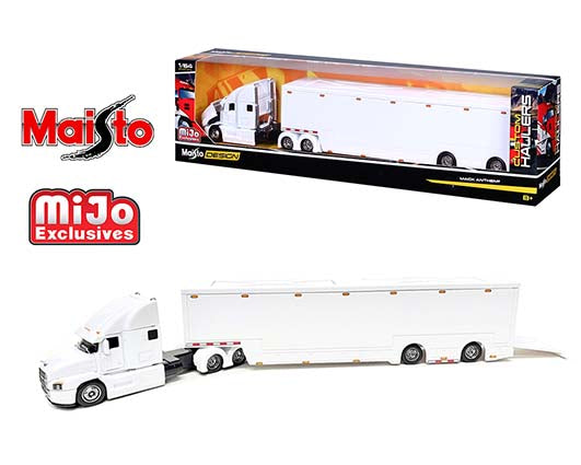 Maisto 1:64 Mack Anthem Enclosed Transporter – Custom Haulers Design – MiJo Exclusives