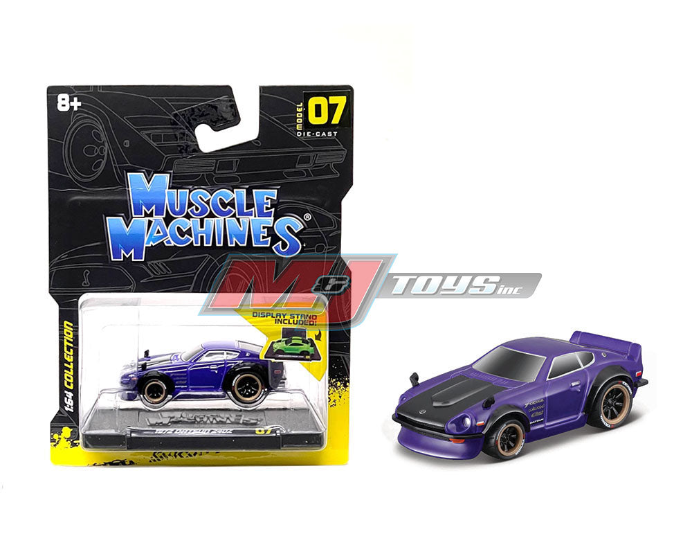 Muscle Machines 1:64 1971 Datsun 240Z (Purple)