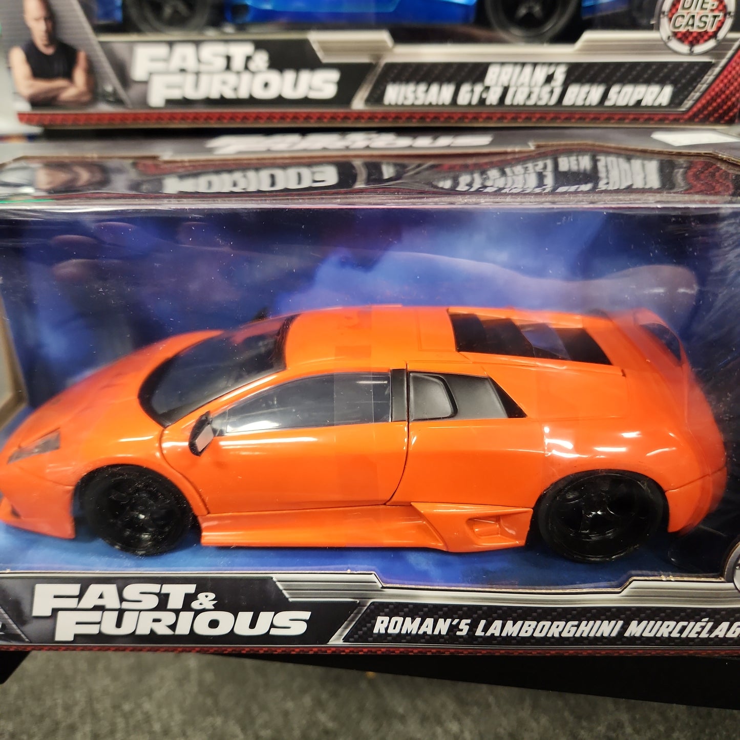 Fast & Furious Roman's Lamborghini Murcielago LP640 Orange Jada