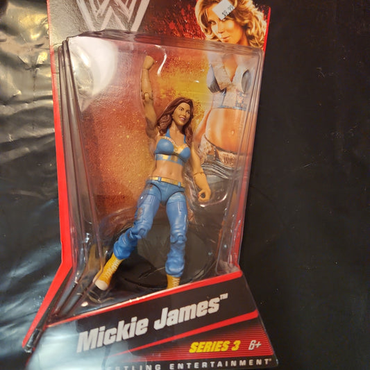 WWE Mattel mickie James  Diva Wrestling Figure Series 3
