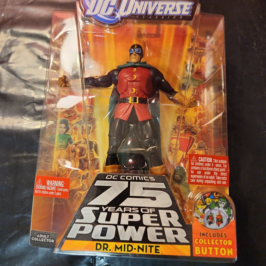 2009 DC Universe Classics DR. MID-NITE Wave 12 Figure 4 Darkseid BAF