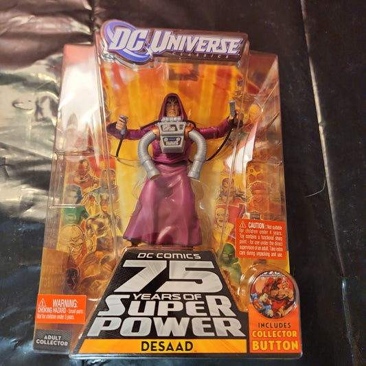 DC Universe 75 Años superpoderes Clásicos DESAAD Wave 12 Figura 5 BAF Darkseid