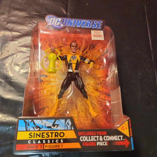 Figura de acción variante Mattel DC Universe Serie 3 Sinestro Chase (e10)