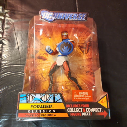 ¡NUEVA FIGURA DE ACCIÓN DE 6" DE MATTEL DC CLASSICS WAVE 10 IMPERIEX BAF FORAGER 2009! c54