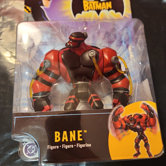 Figura de acción de Batman Bane DC Comics Mattel 2004 Kids WB Rojo