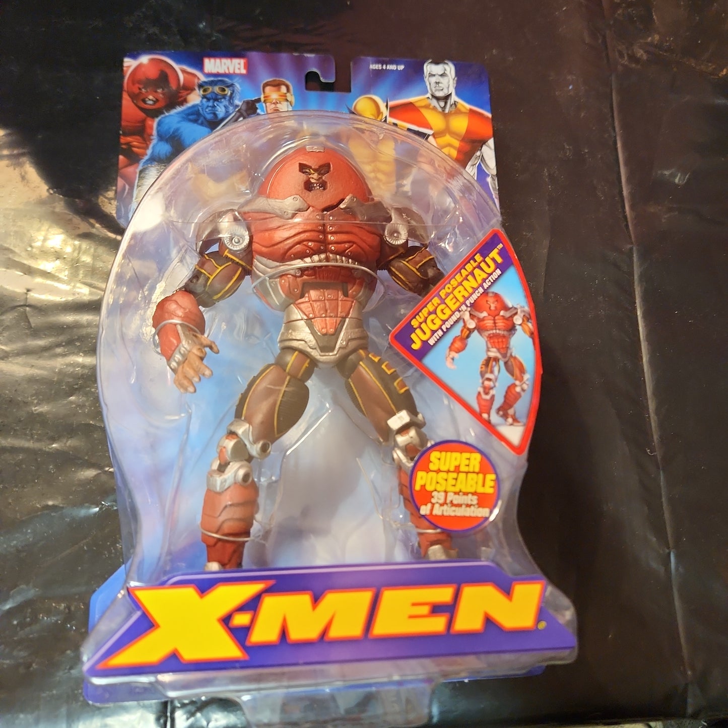 TOY BIZ 2006 X-MEN - SUPER POSEABLE JUGGERNAUT 6" ACTION FIGURE