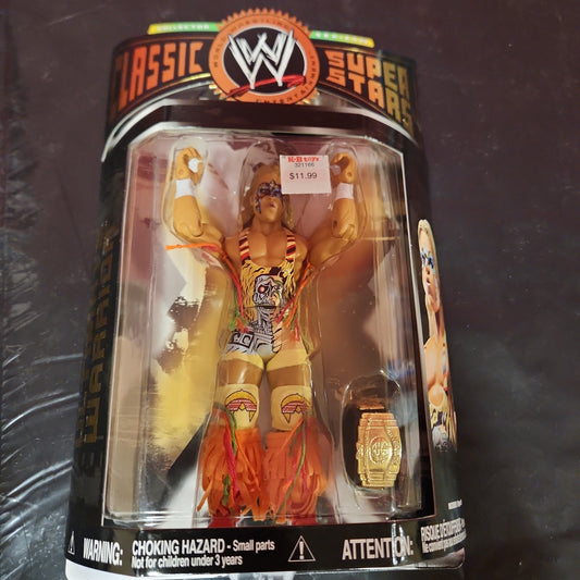 WWE Jakks Classic Superstars Series #14 ¡Figura Ultimate Warrior sellada de fábrica!