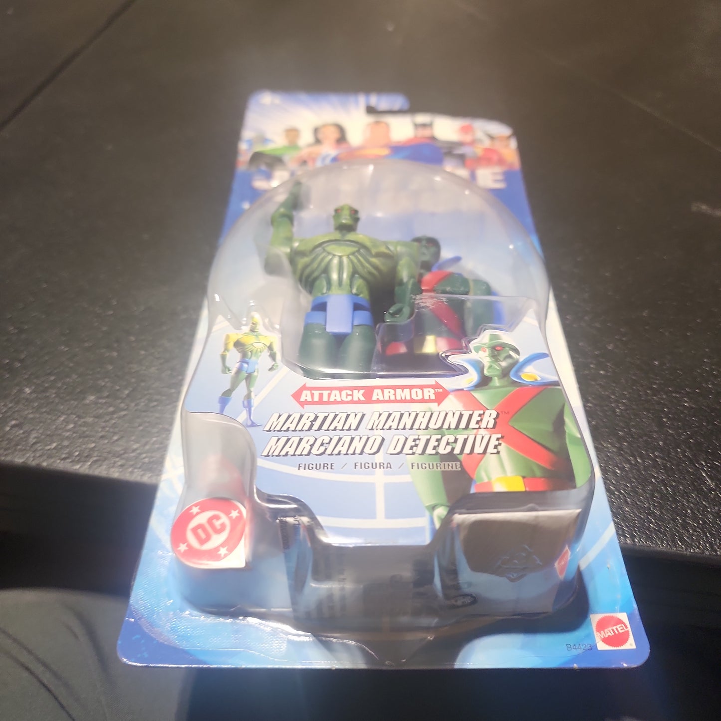 Justice League Attack Armor Martian Manhunter Marciano Detective Figure NIP