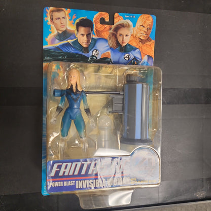 NEW Marvel Fantastic Four 4 Power Blast Invisible Woman Water-Blasting 2005