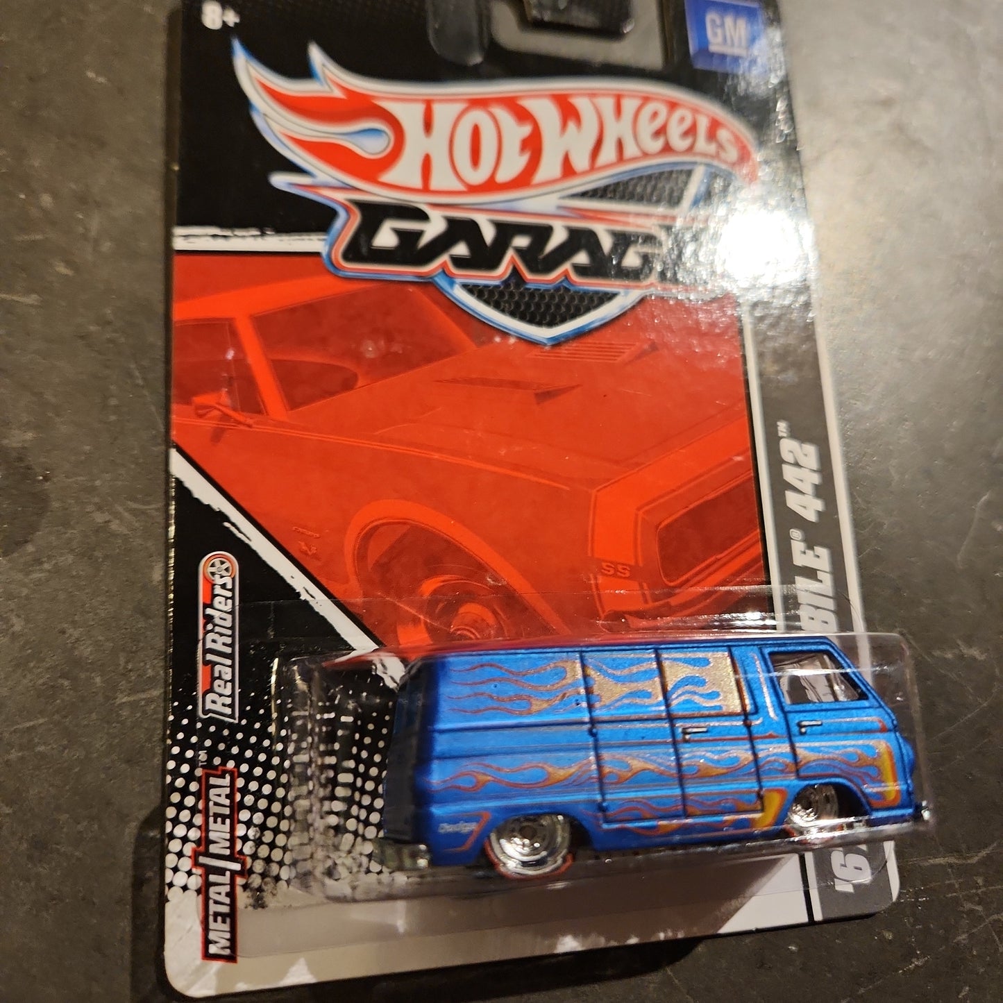 Hot Wheel Garage Dodge Van Error Coche en tarjeta incorrecta.