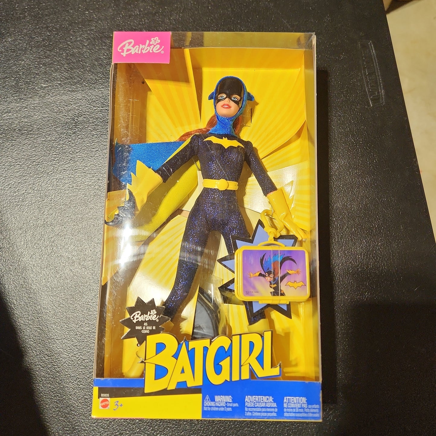 Barbie como Batgirl Muñeca Mattel DC Comics 2003 NOS Mattel B5835 Bat Girl