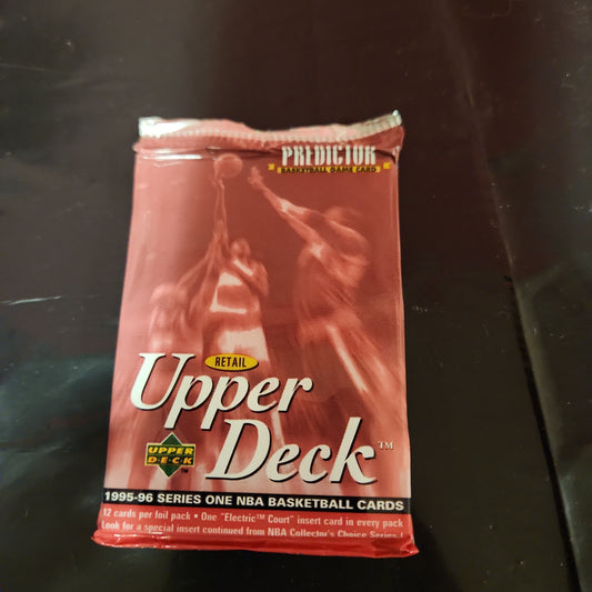 Paquetes sellados de tarjetas de baloncesto Hoops Skybox Fleer Upper Deck