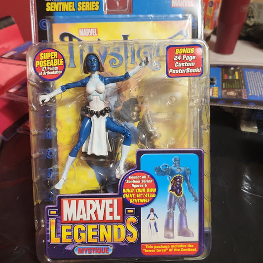 Marvel Legends Toy Biz MYSTIQUE Figure BAF Sentinel Series New 2005