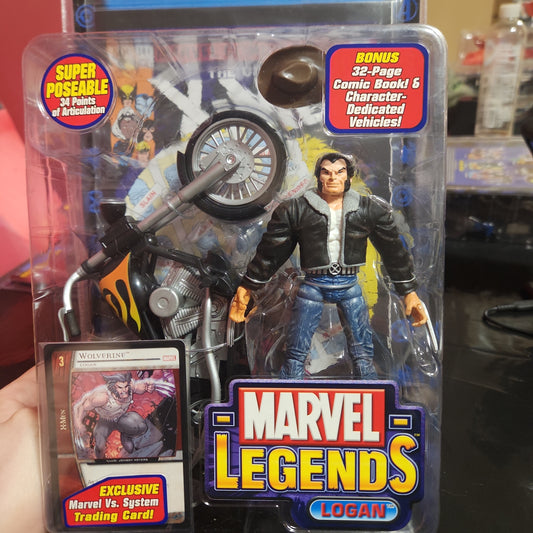 Marvel Legends Toy Biz LOGAN 6” Figure Wolverine Brand New 2005