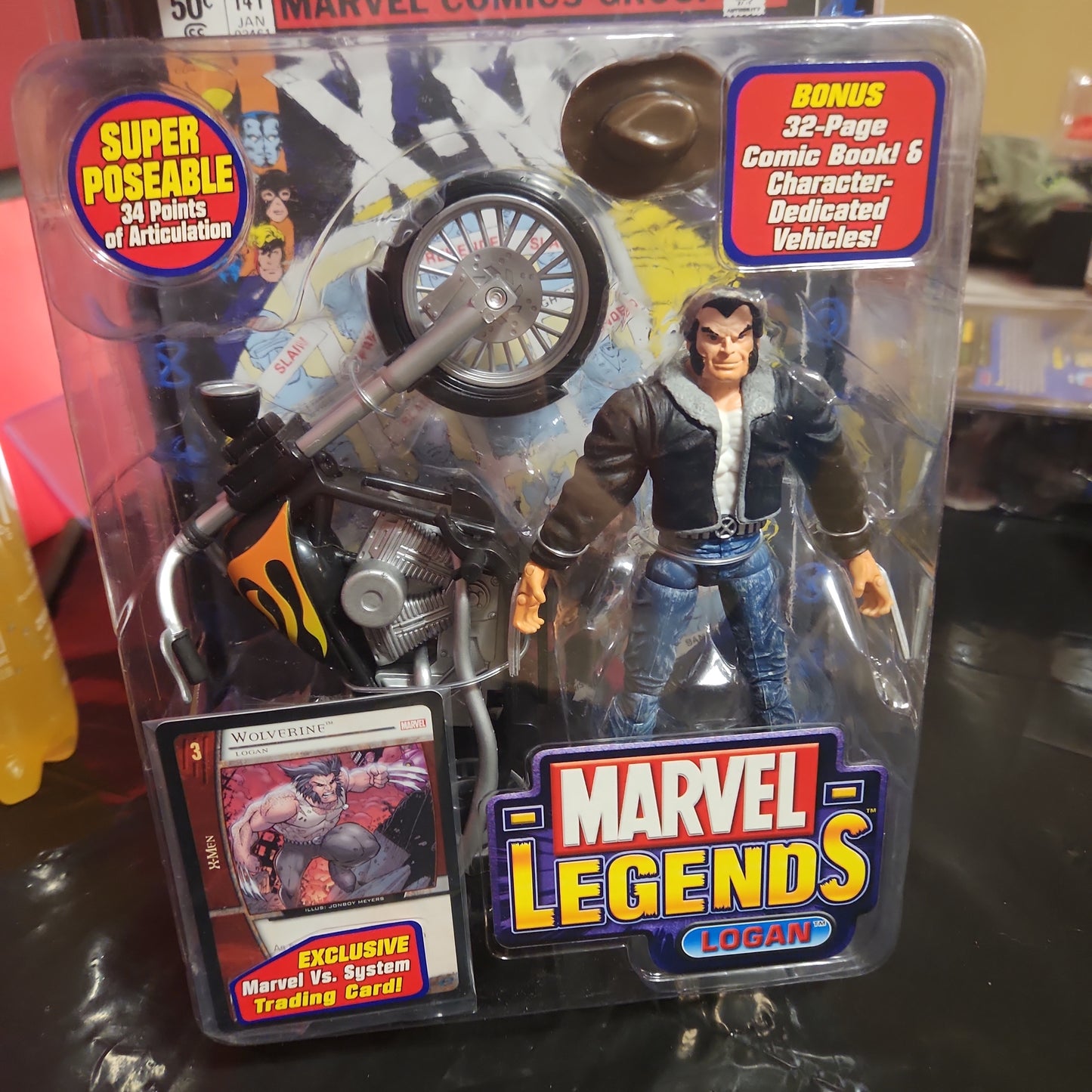 Marvel Legends Toy Biz LOGAN 6” Figure Wolverine Brand New 2005