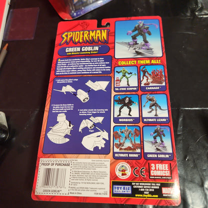 Spiderman Duende Verde con planeador lanzamisiles ToyBiz 2004