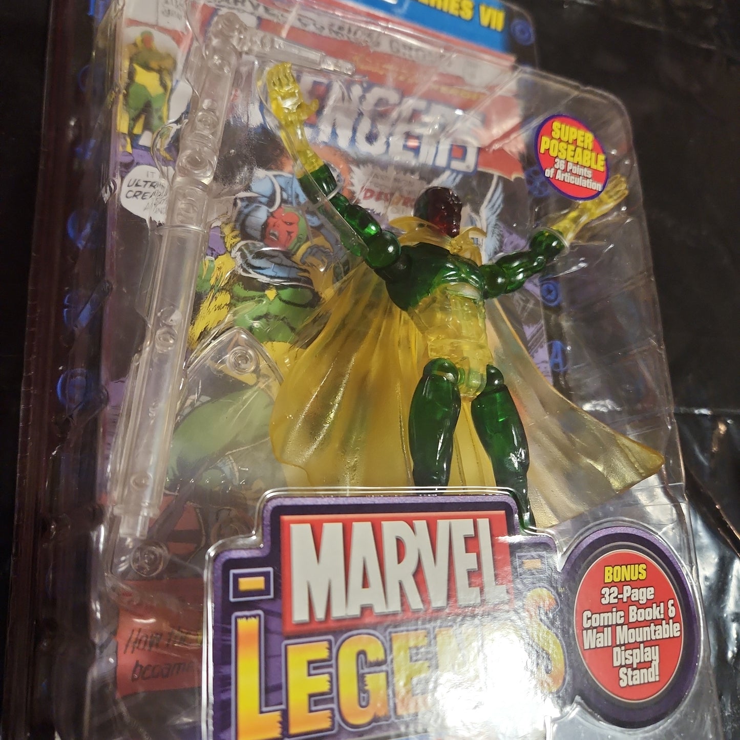 Marvel Legends Series VII 7 Avengers - PHASING VISION (ToyBiz, 2004) NIB