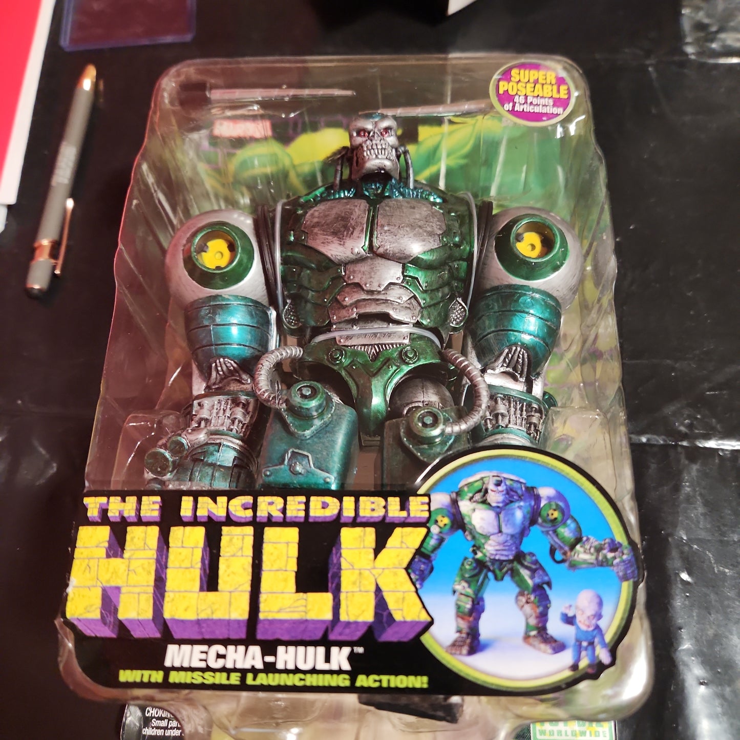 NUEVA figura de acción de Marvel Legends Classics The Incredible Hulk Mecha Hulk 8 "2004