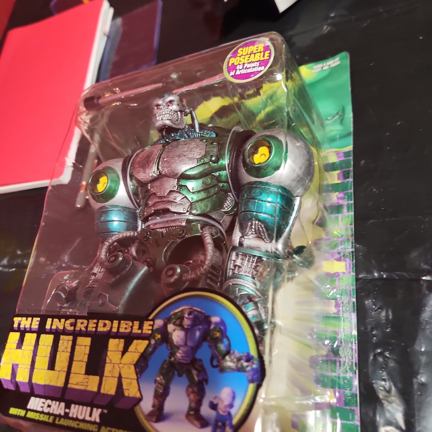 NUEVA figura de acción de Marvel Legends Classics The Incredible Hulk Mecha Hulk 8 "2004