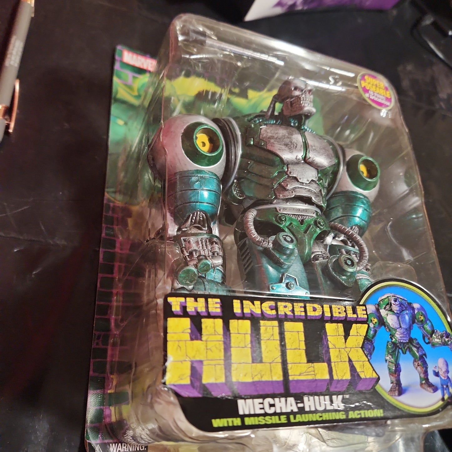 NUEVA figura de acción de Marvel Legends Classics The Incredible Hulk Mecha Hulk 8 "2004