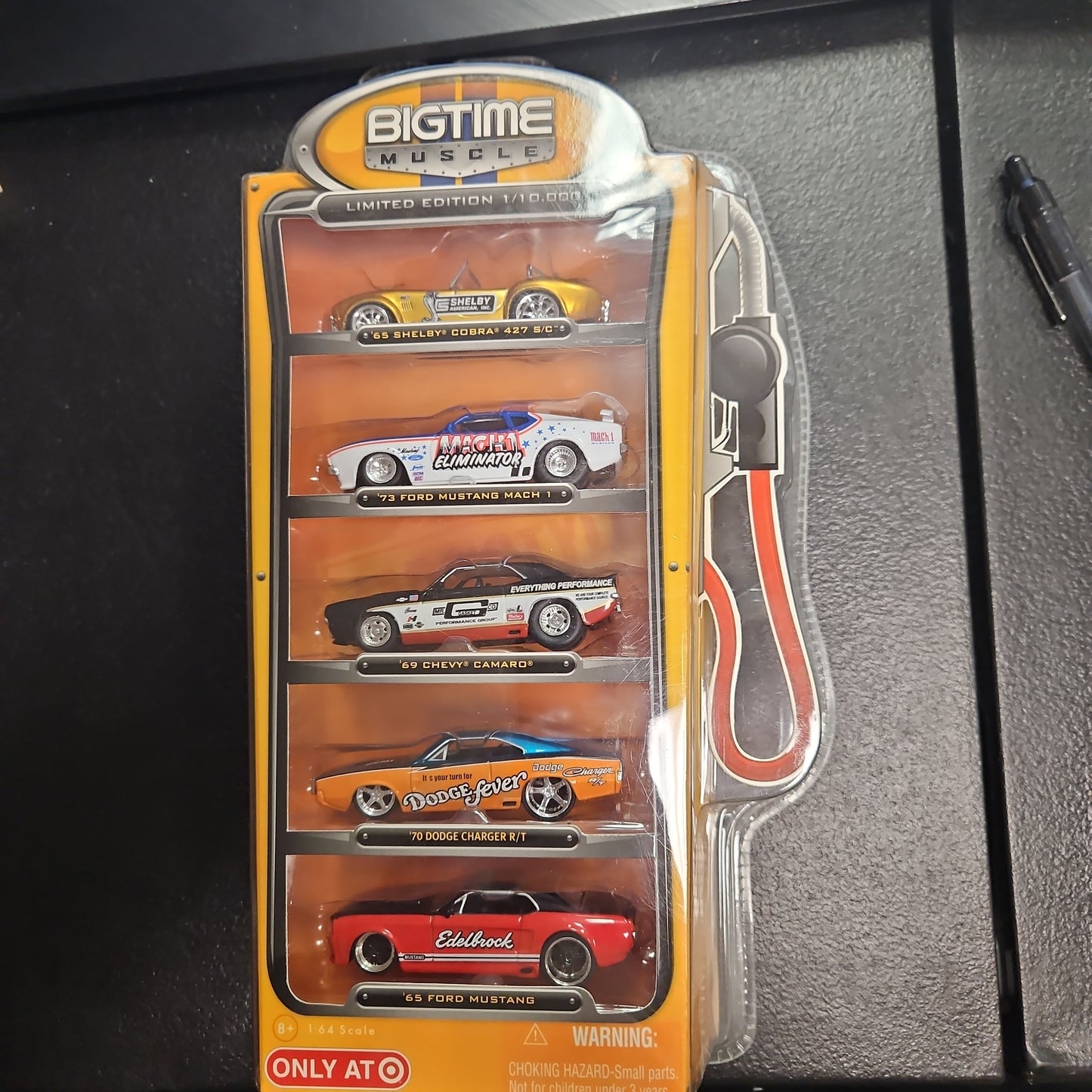 Big Time Muscle 5-pack Target Exclusive gas pump packaging