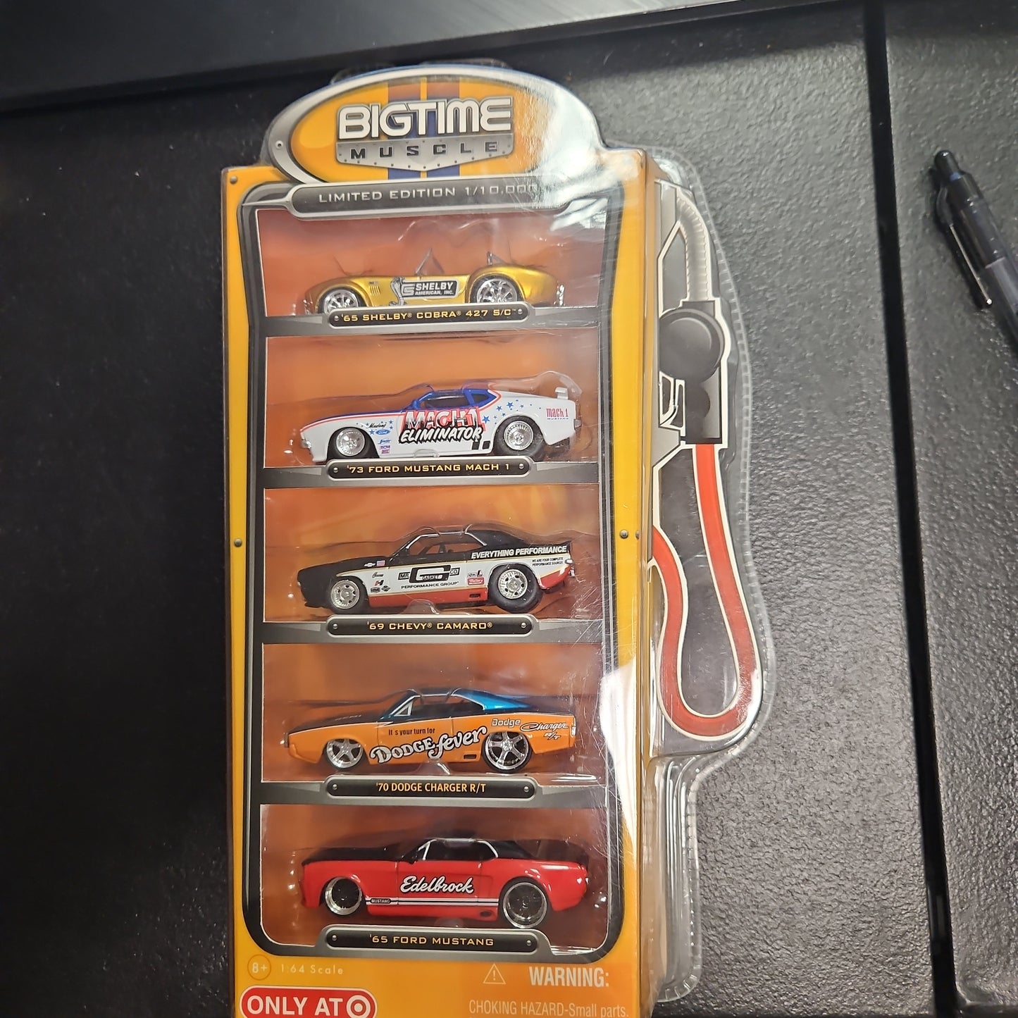 Big Time Muscle 5-pack Target Exclusive gas pump packaging