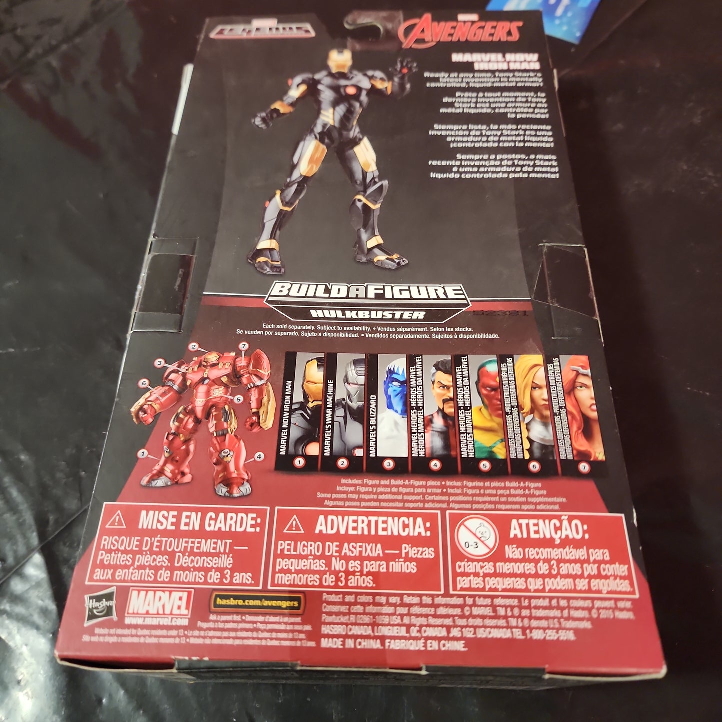 Marvel Legends Infinite Series Hulkbuster Baf Now Iron Man Figura de acción NIB