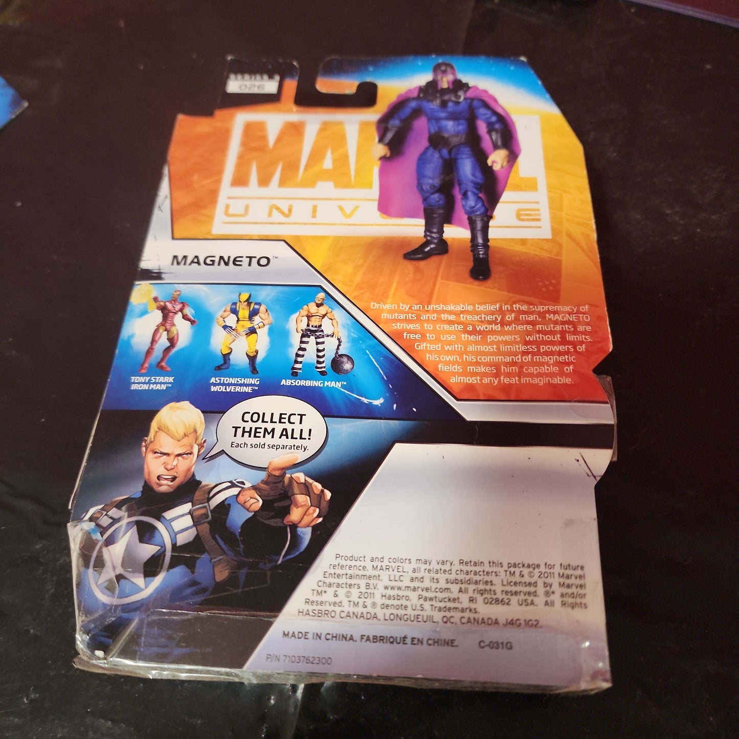 Dark Magneto Marvel Figure Stand New Collectible