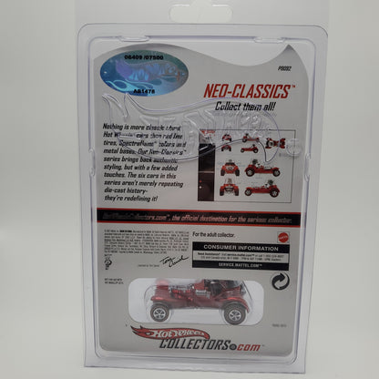 Hot Wheels RLC Redline Club Red Baron 2007 Neo-Classics Series 2 of 6 Series 8 6409/7500