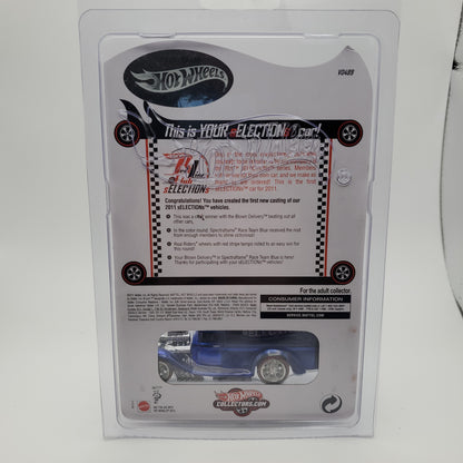 2011 Hot Wheels RLC Redline Club Selections Blown Delivery Blue