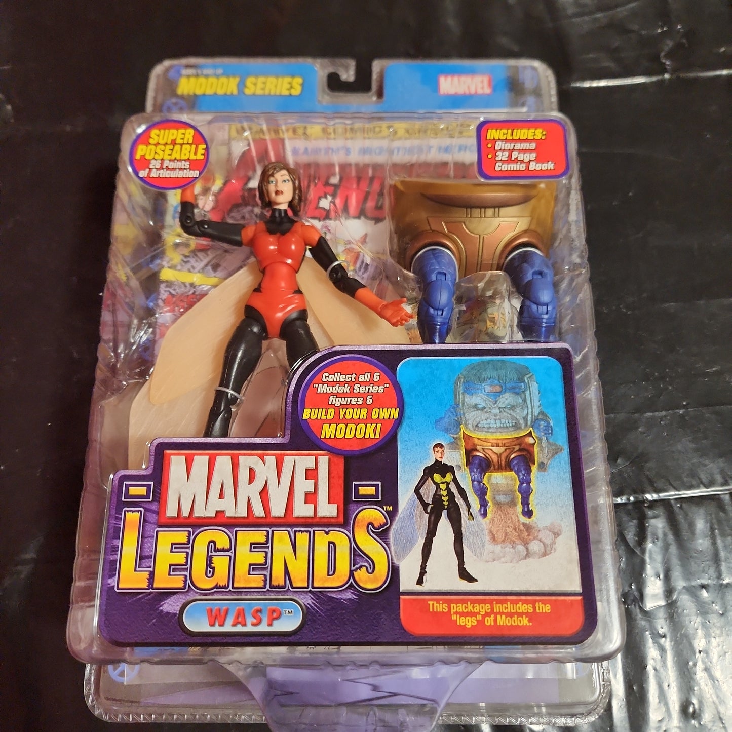 Marvel Legends Series 15 Wasp Red Variant Action Figure NEW Factory Sealed