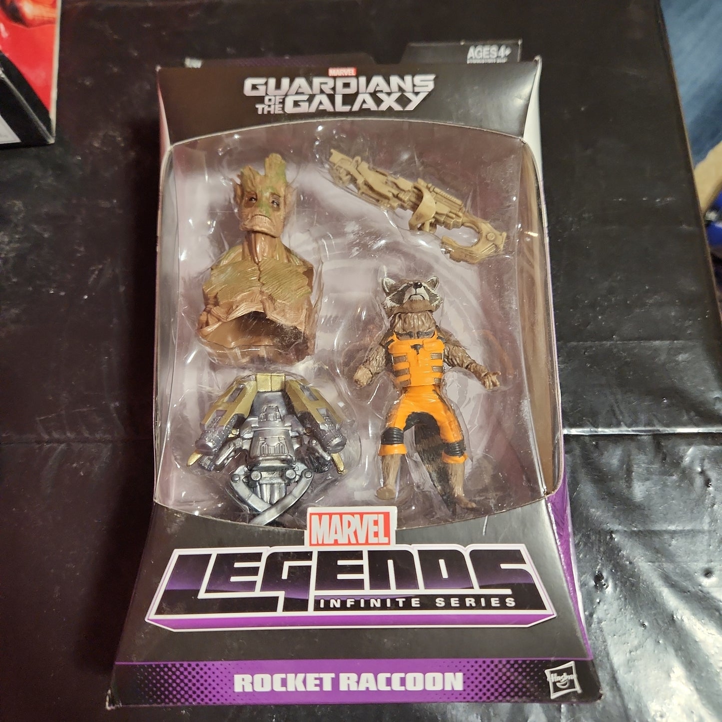 Marvel Legends rocket raccoon Infinite Series Guardians of the Galaxy Groot BAF