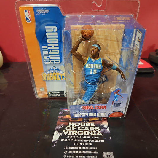 Carmelo Anthony McFarlane SportsPicks NBA Serie 6 Figuras novatos debutan con los Nuggets