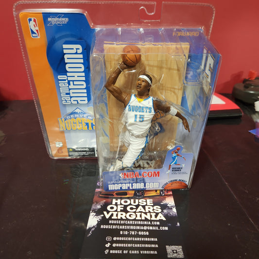Denver Nuggets Carmelo Anthony Figura de acción Variante McFarlane Toys NBA Serie 6