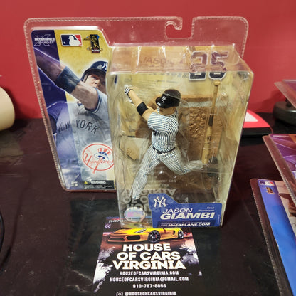 Figura de acción McFarlane Series 5 MLB Jason Giambi Yankees Pinstripe Jersey