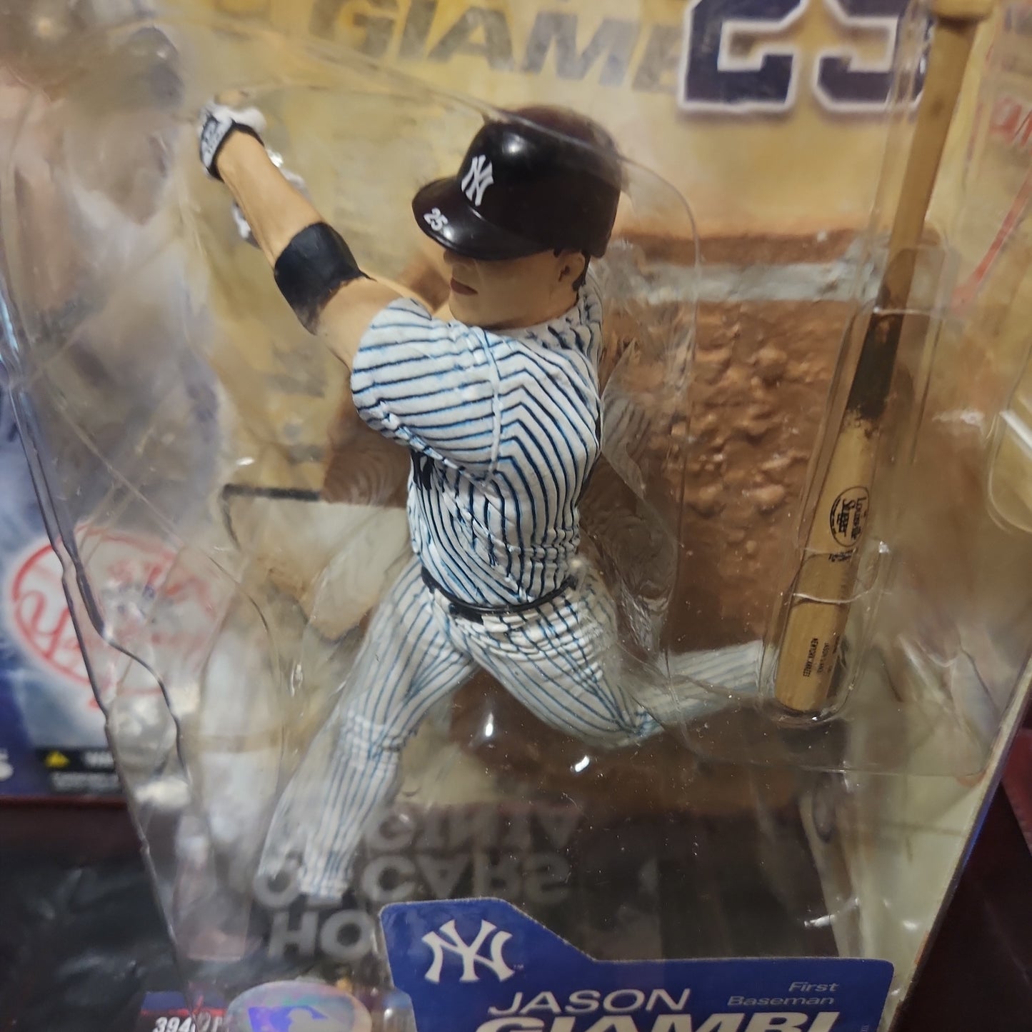 Figura de acción McFarlane Series 5 MLB Jason Giambi Yankees Pinstripe Jersey