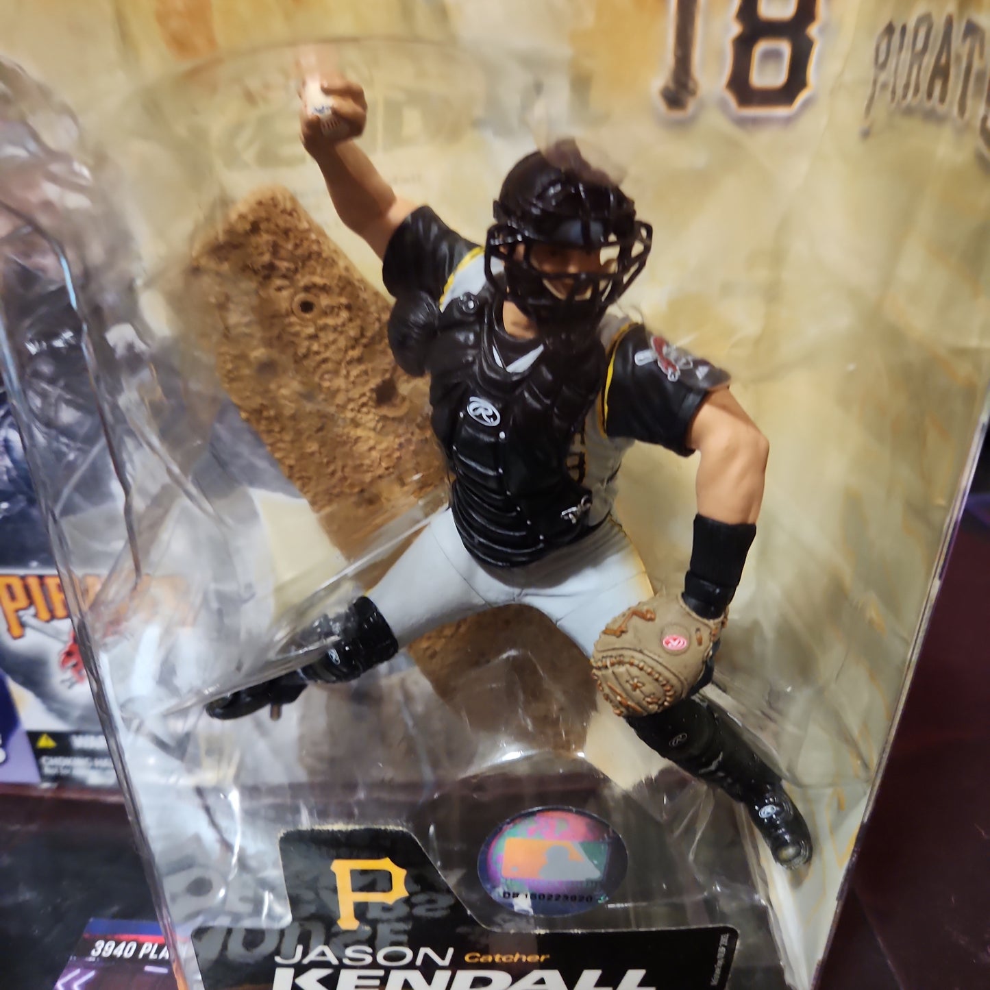 McFARLANE 2003 SPORTSPICKS MLB SERIE 5 JASON KENDALL PITTSBURGH PIRATES CATCHER