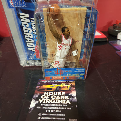 2005 NBA TRACY McGRADY McFARLANE SERIE 10 VARIANTE BLANCO HOUSTON ROCKETS