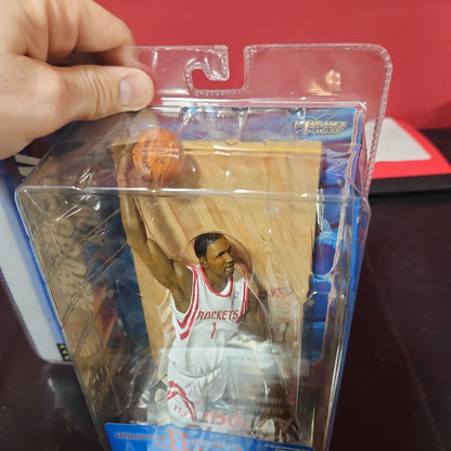 2005 NBA TRACY McGRADY McFARLANE SERIE 10 VARIANTE BLANCO HOUSTON ROCKETS