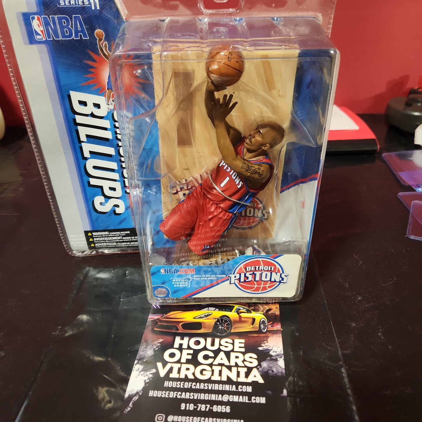 McFarlane Serie 11 - Chauncey Billups - Variante de camiseta roja