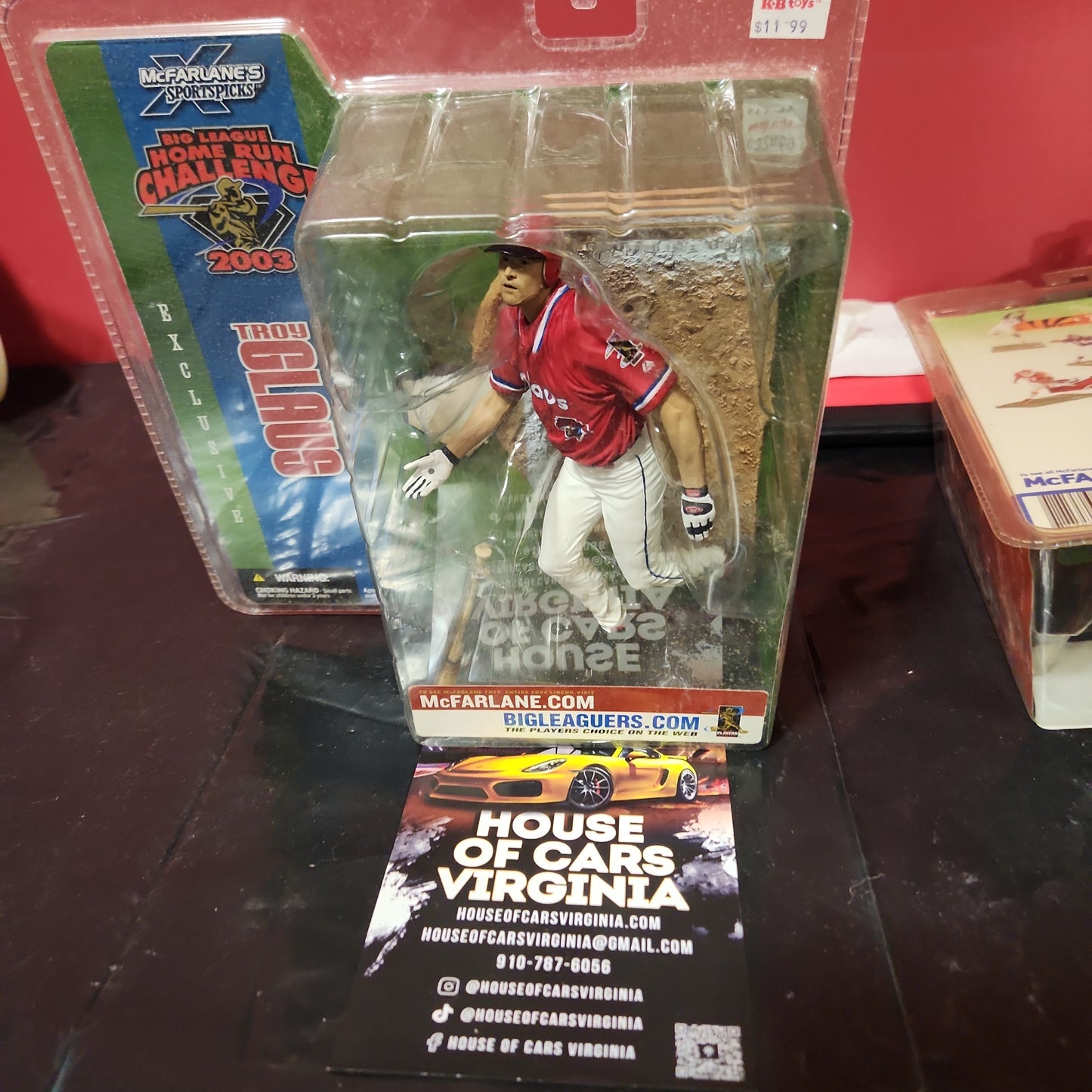 McFarlane 2003 Troy Glaus BIG League Home Run Challenge Exclusivo *NIB* MLB*