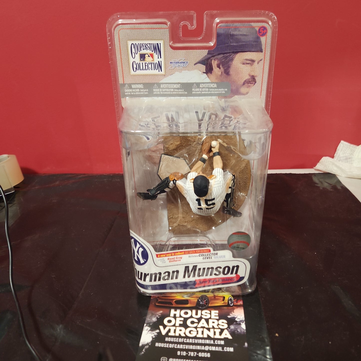 MLB Cooperstown Collection Series 7 Thurman Munson Action Figure