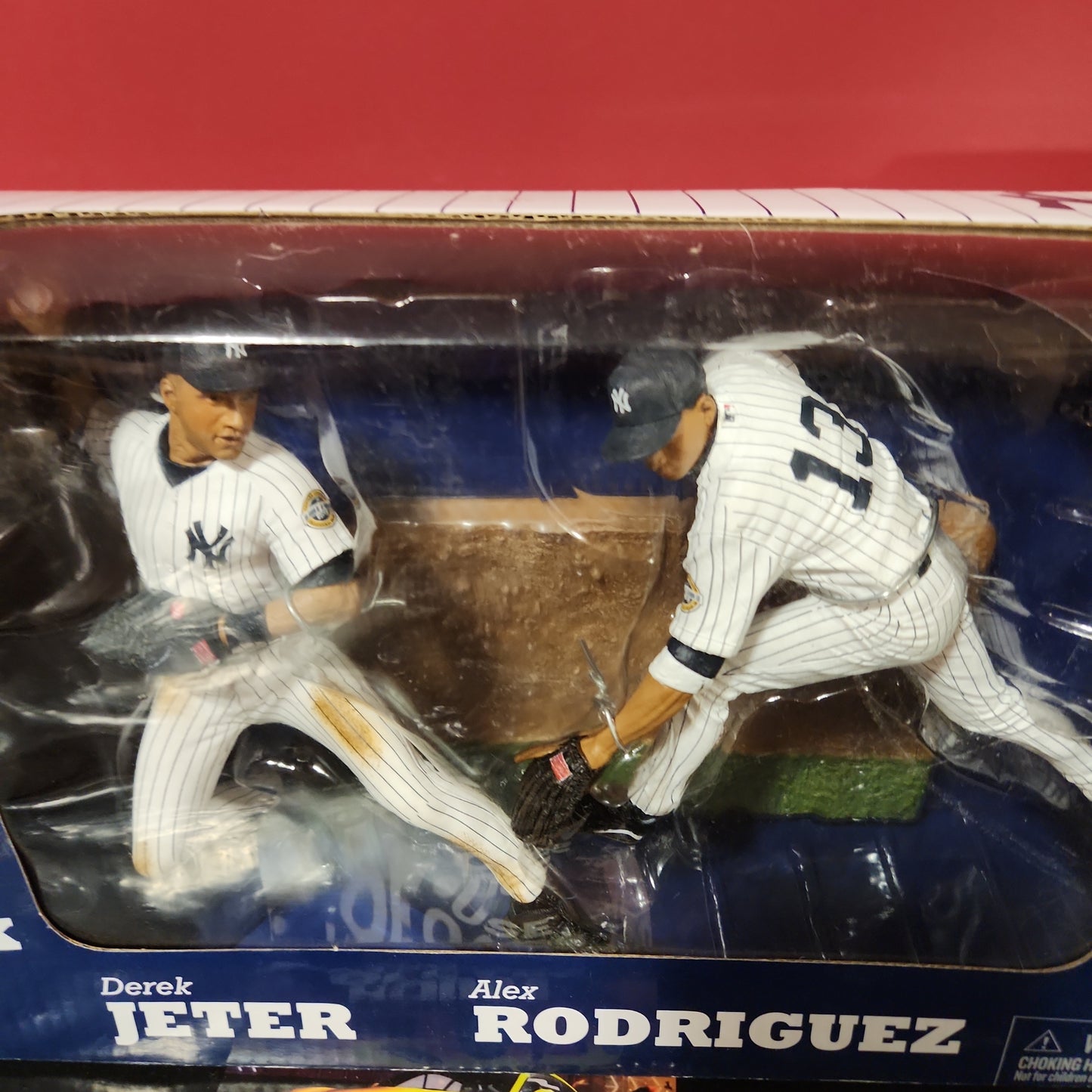 MCFARLANE Yankees de Nueva York Derek Jeter y Alex Rodríguez ¡Paquete de 2!