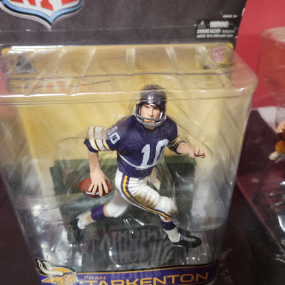 McFarlane Fran Tarkenton NFL Legends Serie 4 Figura de fútbol Minnesota Vikings