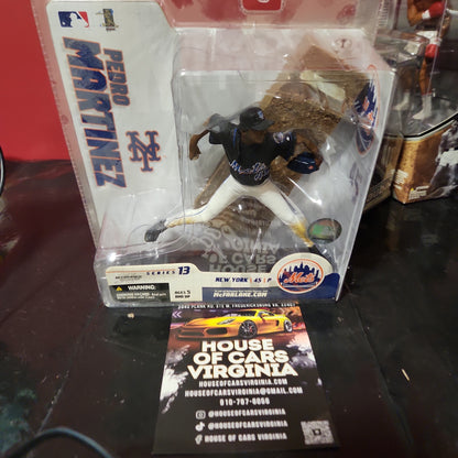 McFarlane 2005 Pedro Martinez New York Mets MLB serie 13 (Jersey azul)