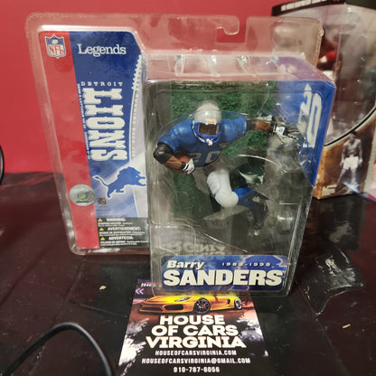 Figura de acción de Barry Sanders McFarlane Serie 1 NFL Legends Detroit Lions