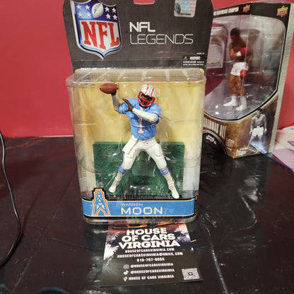 2008 McFarlane NFL Football Legends Serie 4 Warren Moon Figura de acción Oilers