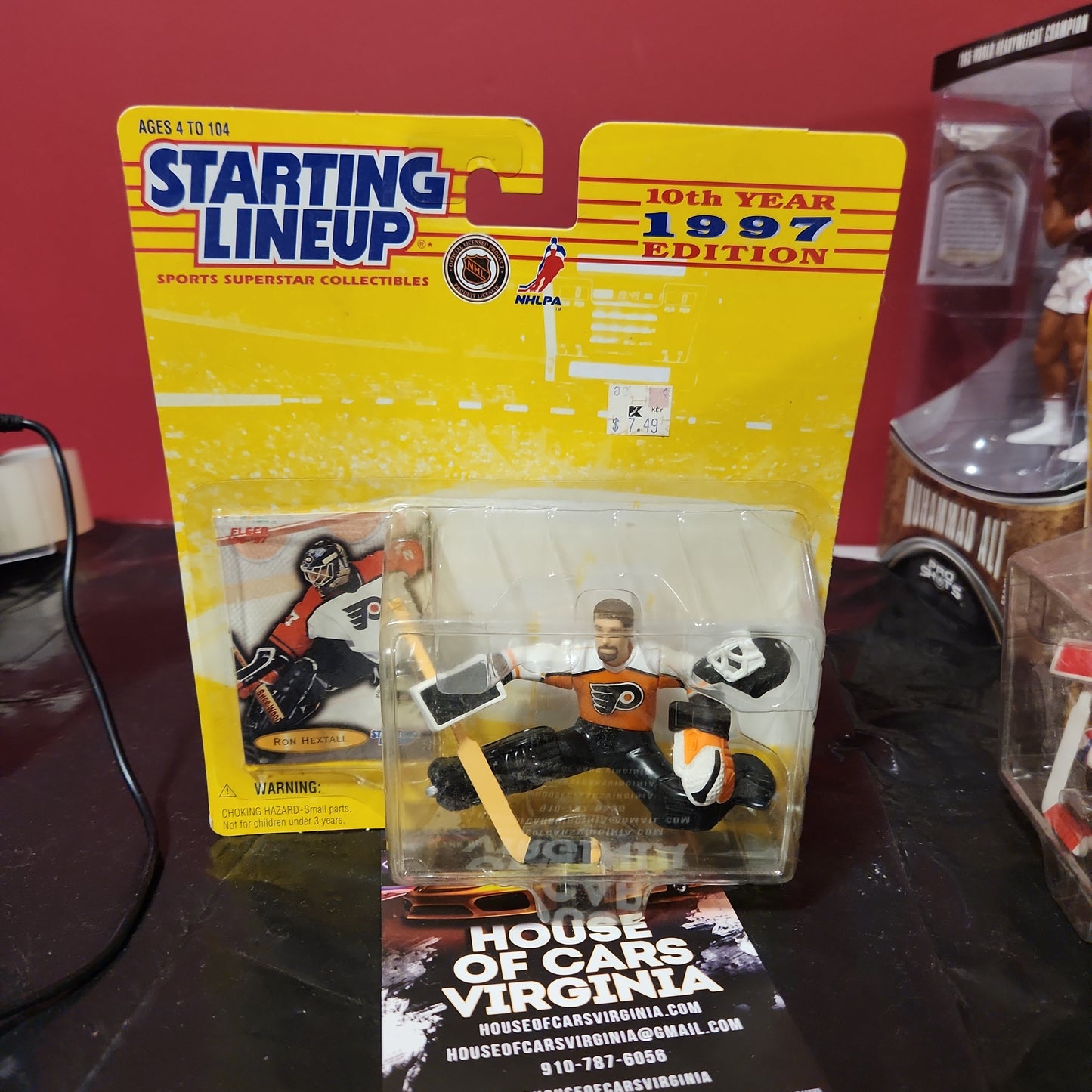 Alineación inicial Décima edición del año 1997: Ron Hextall Phil. Folletos, Kenner