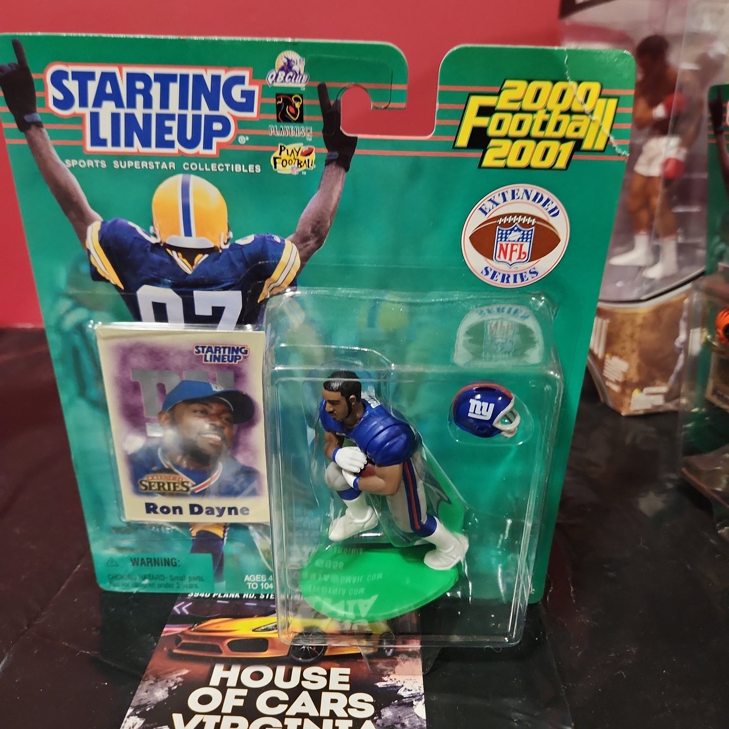 NEW 2000 NFL Starting Lineup Action Figure Ron Dayne New York Giants