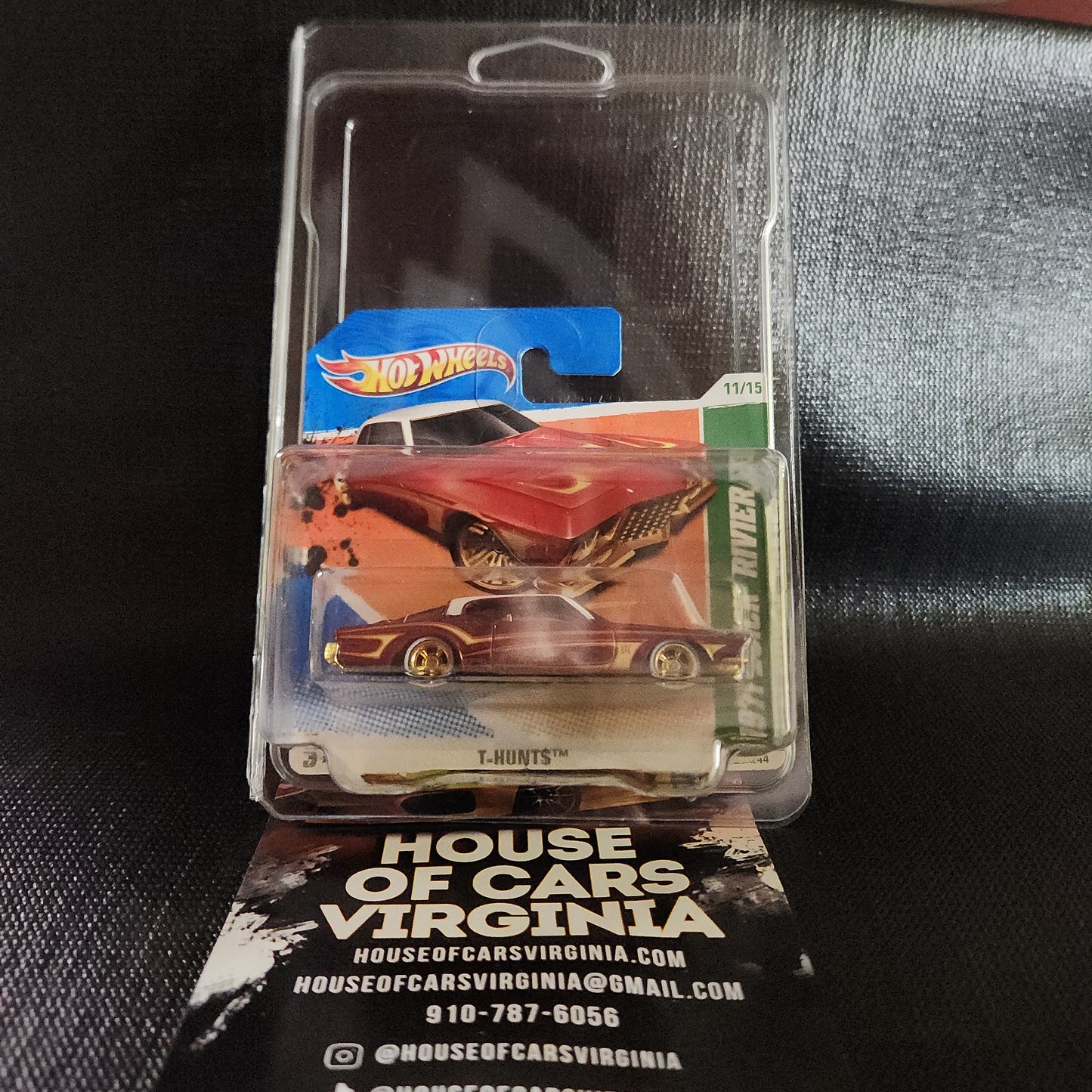 2011 Hot Wheels Super Treasure Hunt 1971 Buick Riviera Tarjeta corta